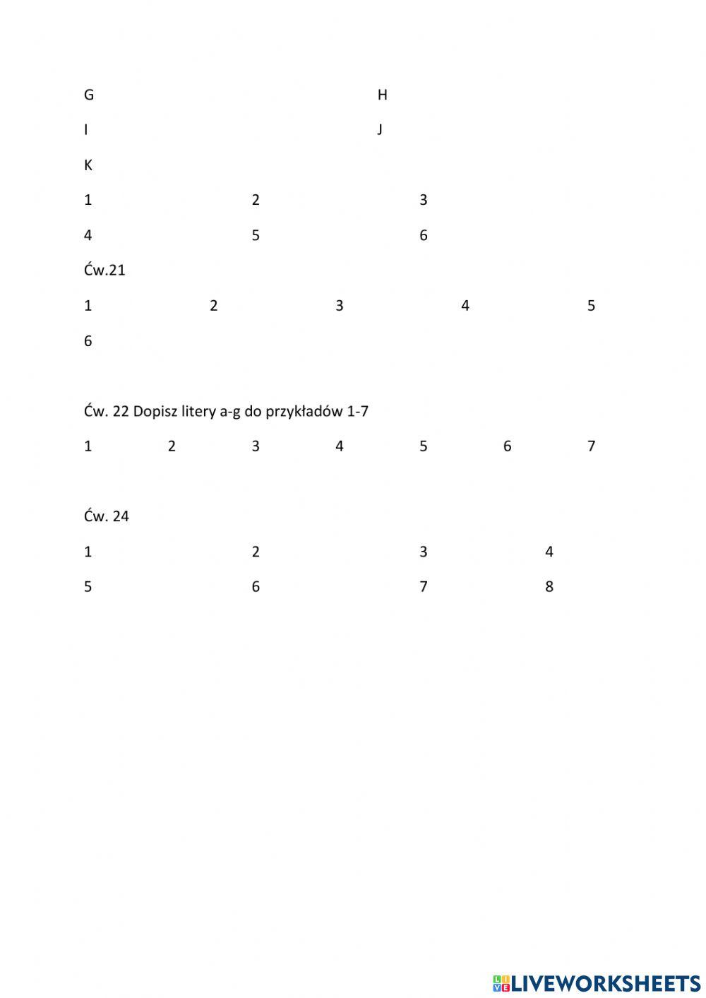 Repetytorium karta ocen s.8-9