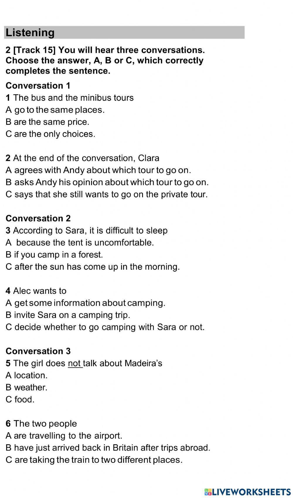 Focus-1-test-7-listening