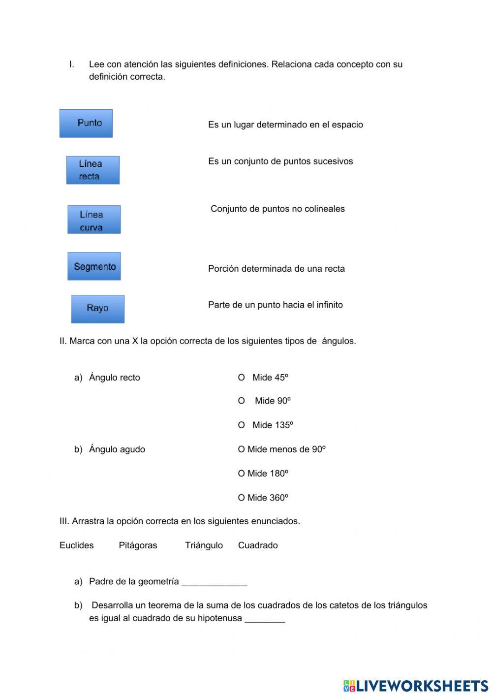 Conceptos basicos de geometria
