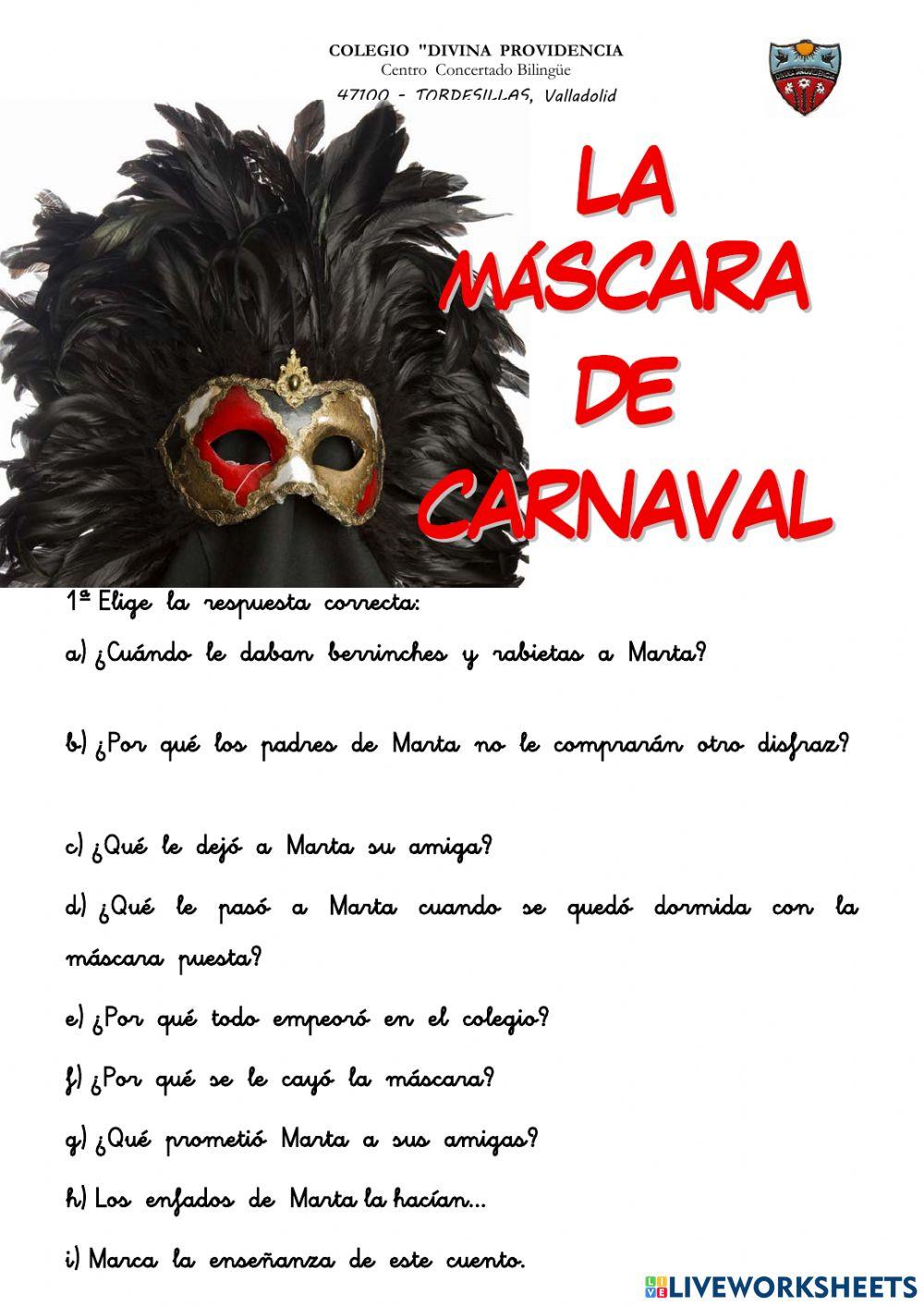 04 la máscara de carnaval