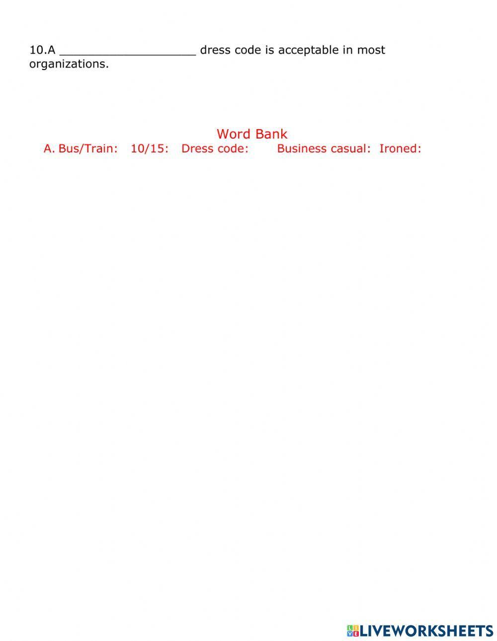 Preparing for a Job Interview