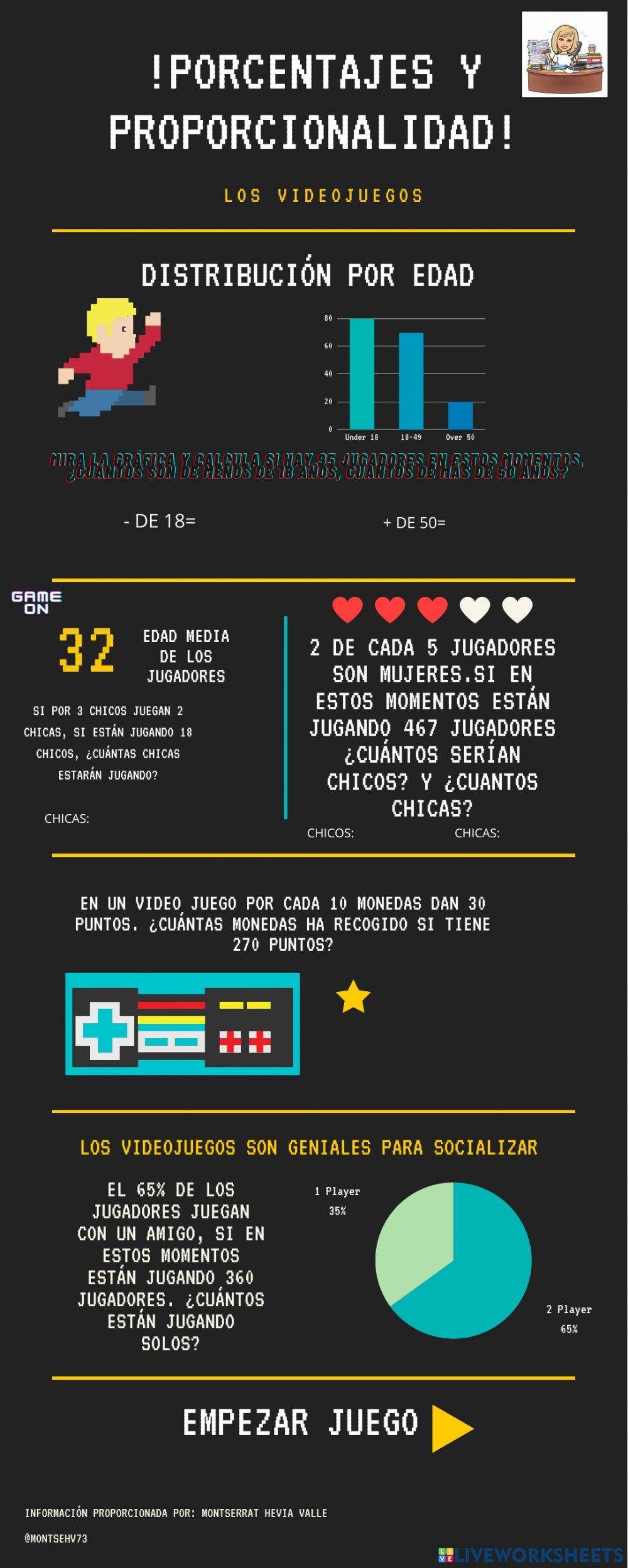 Matemáticas 6º porcentajes y proporcionalidad