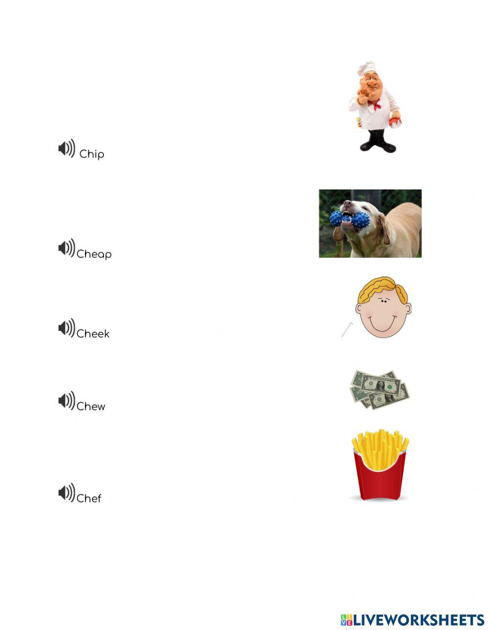 CH Digraph Worksheet