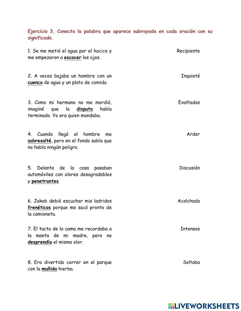 Taller de comprensión lectora 1- La razón de estar contigo. La historia de Ellie