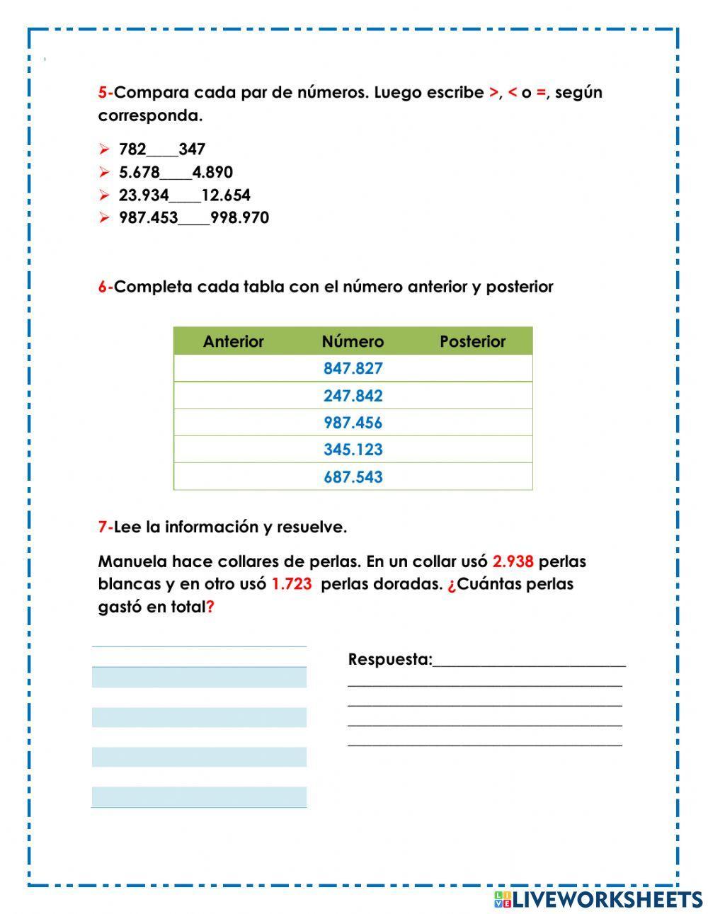 TALLER DE REFUERZO-MATEMÁTICAS