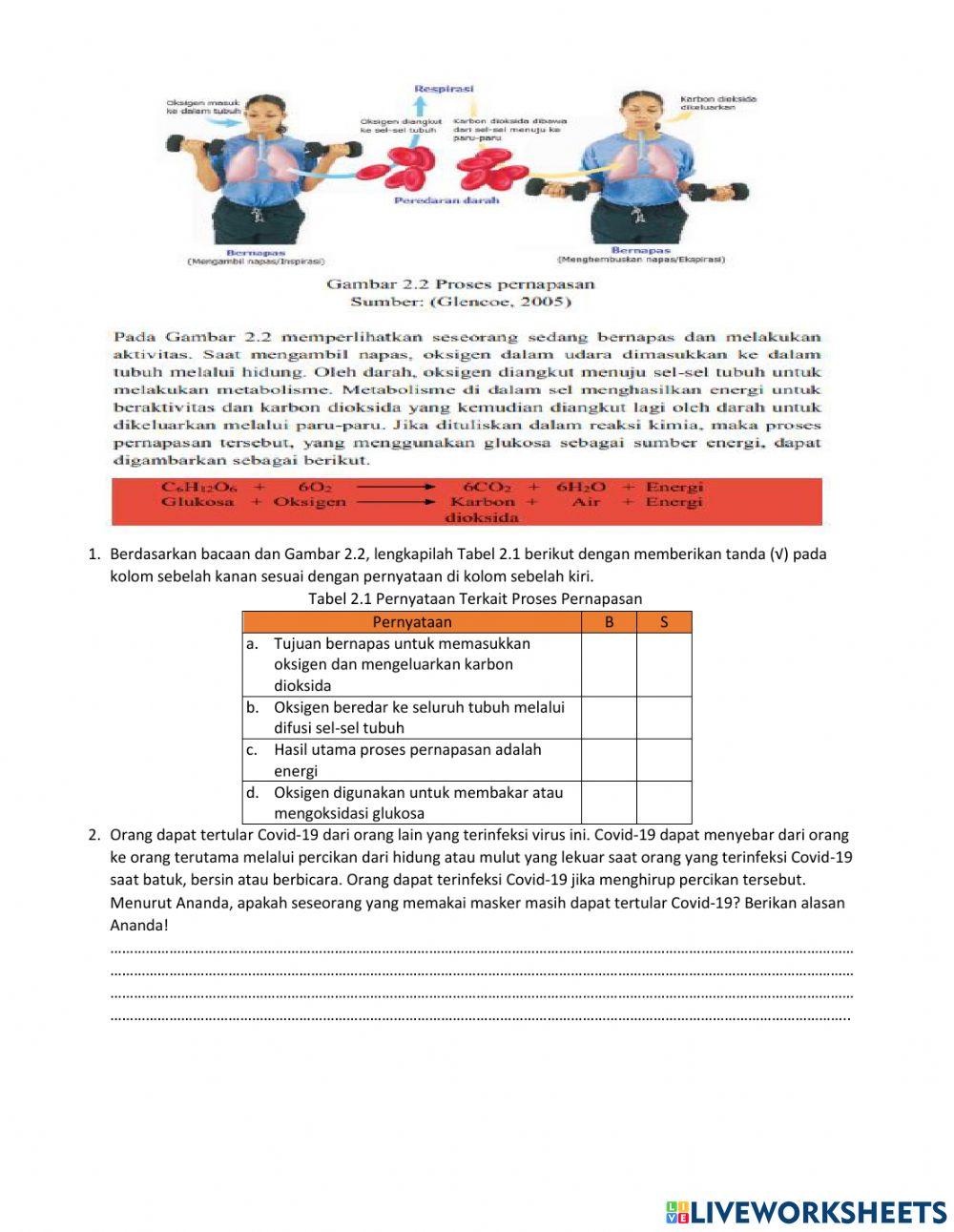 LKPD Sistem Pernapasan