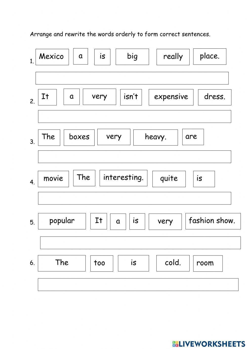 Adjectives and Adverbs of Degree