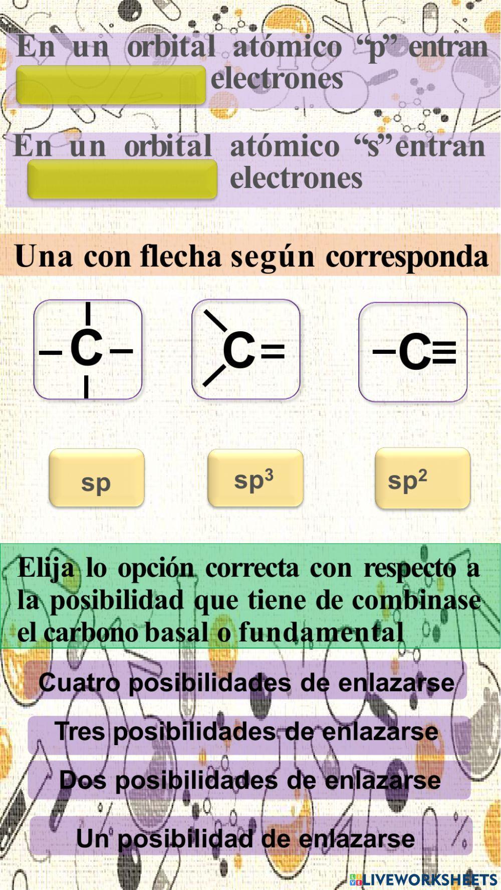 Hibridación del Carbono