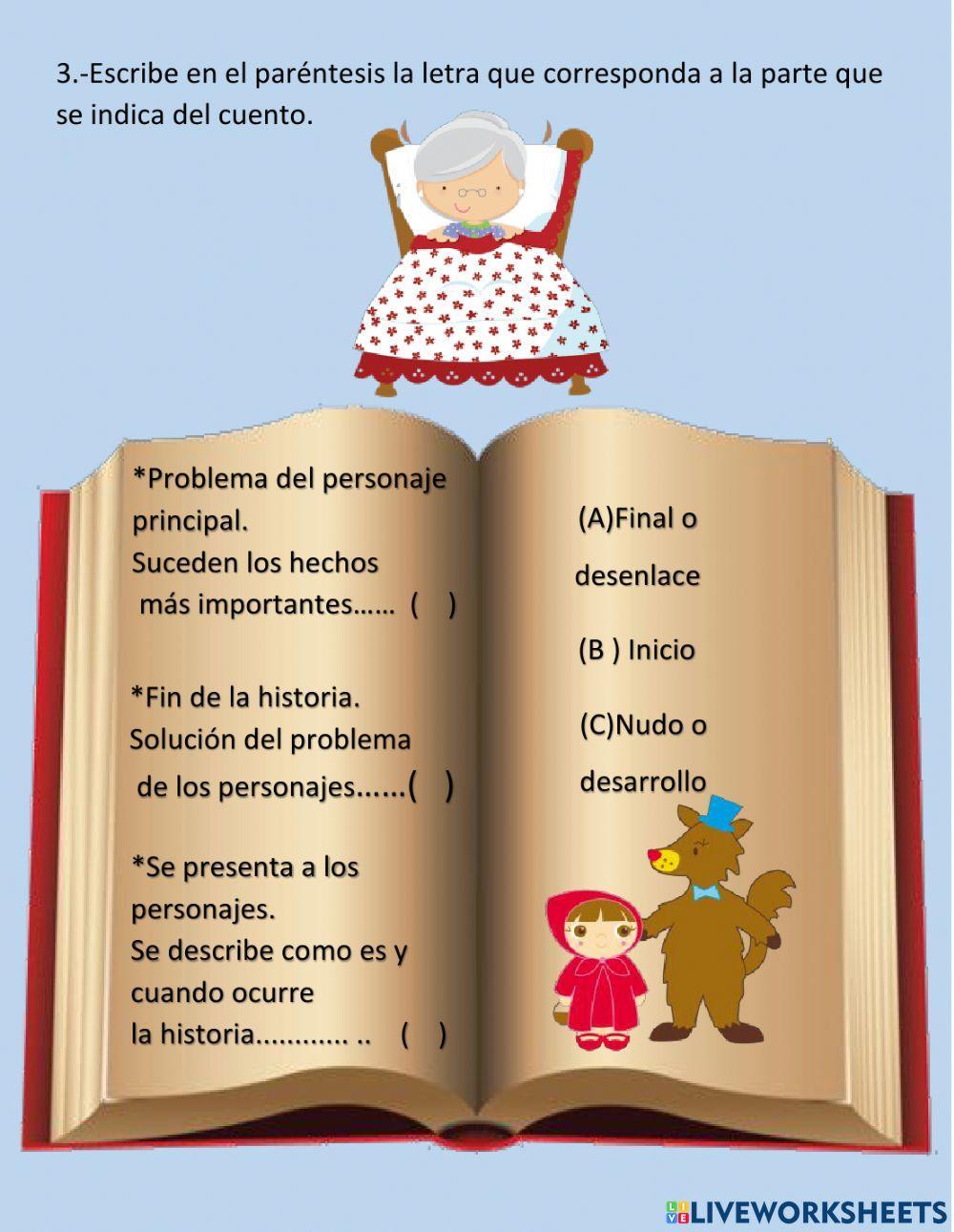 El cuento, elementos y estructura