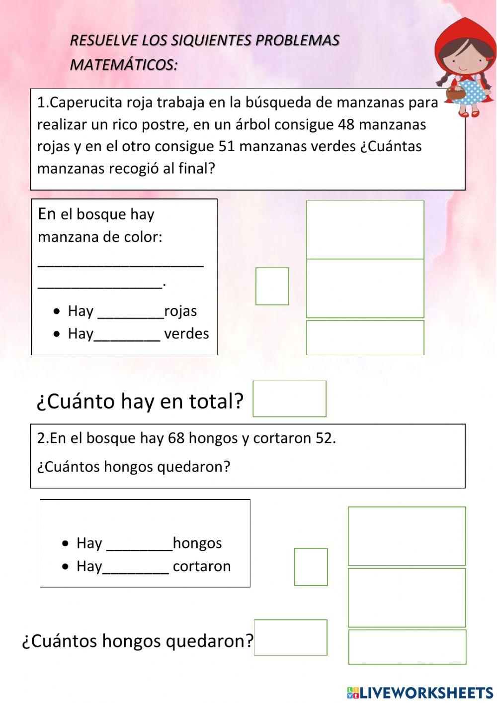 Problemas matemáticos Problemas matemáticos