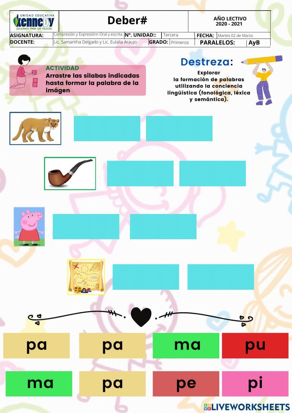 Formación de palabras