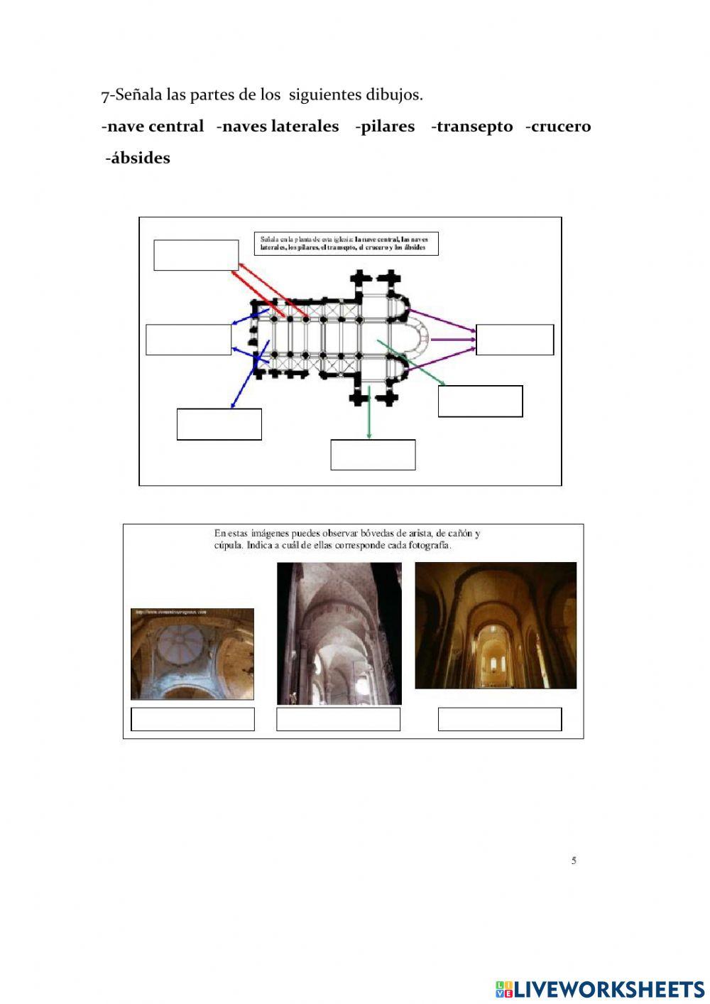 Examen arte románico
