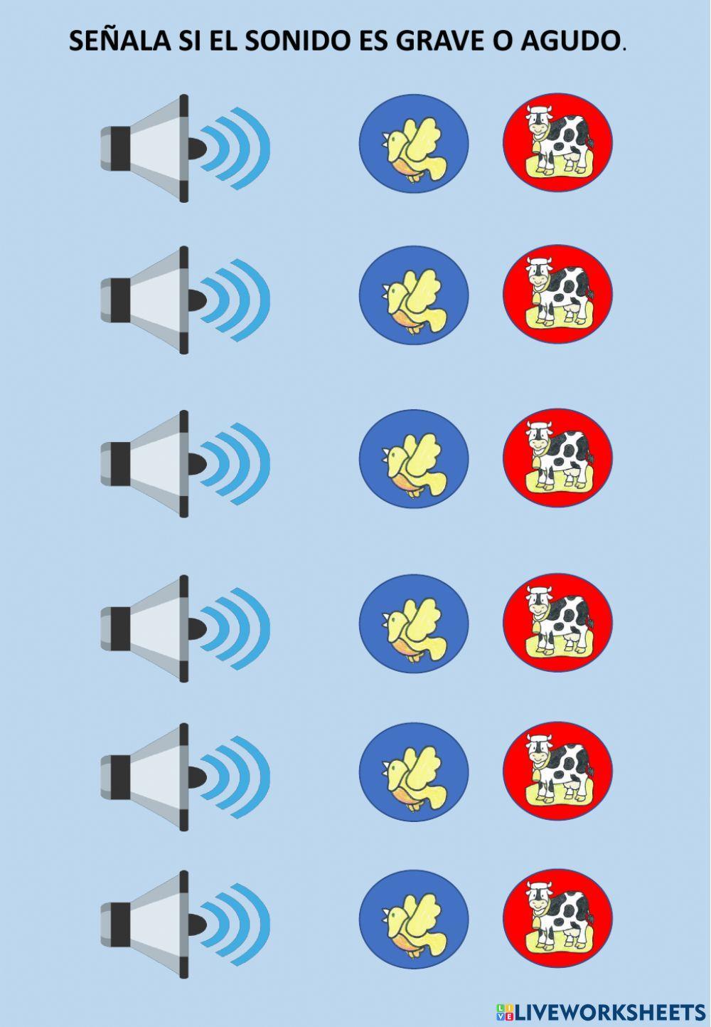 Sonidos Graves y Agudos