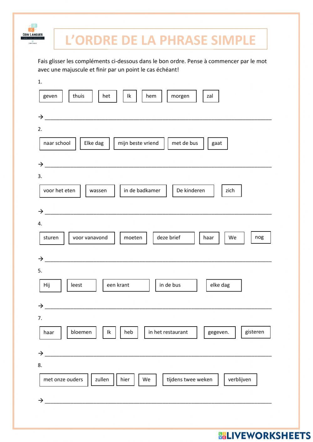Ordre de la phrase-zinsbouw