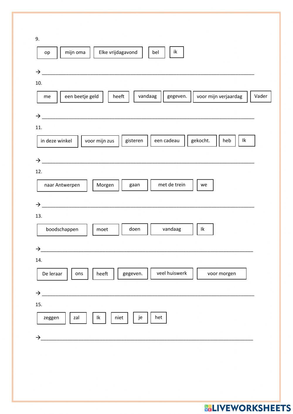 Ordre de la phrase-zinsbouw