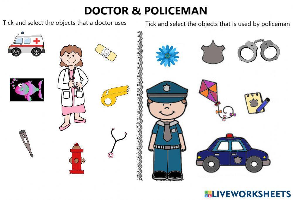 Doctor and Policeman
