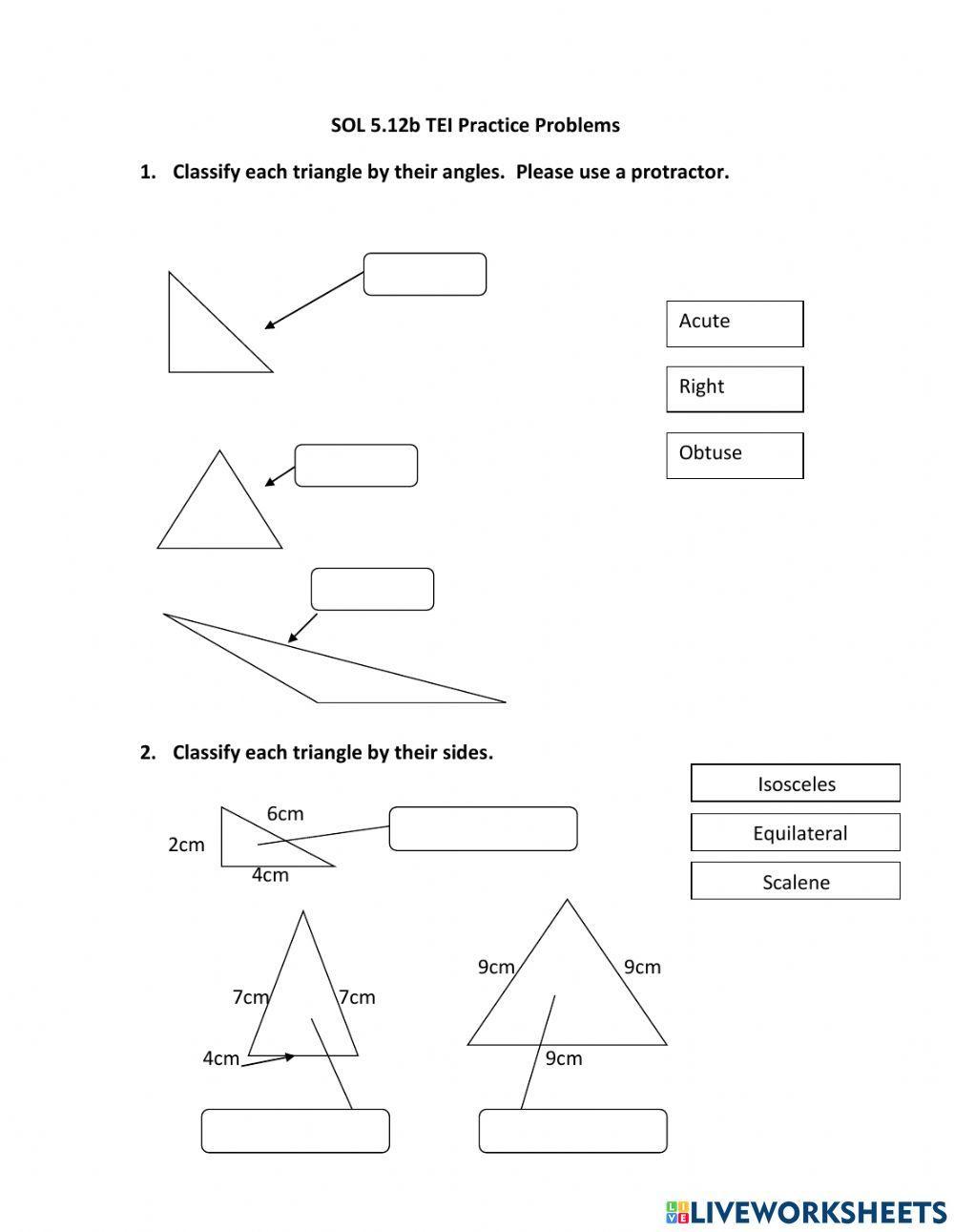TEI Classifying Triangles