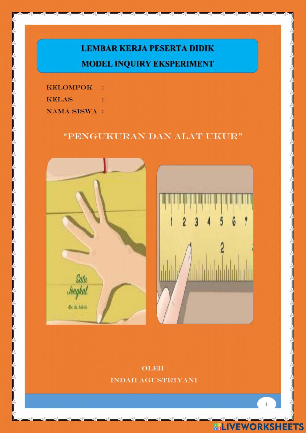 LKPD pengukuran dan alat ukur