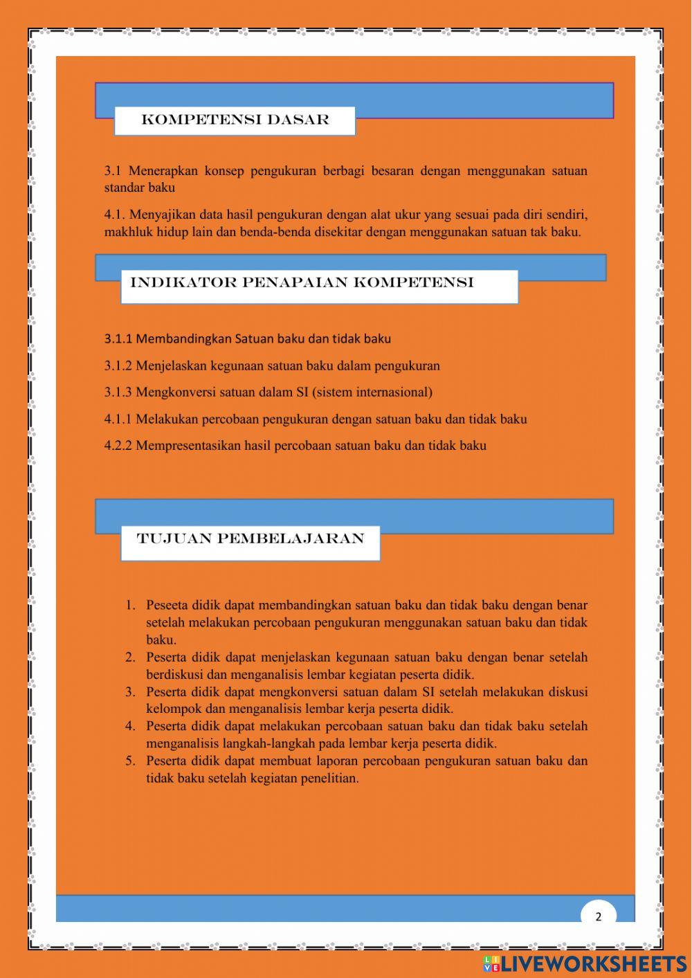 LKPD pengukuran dan alat ukur