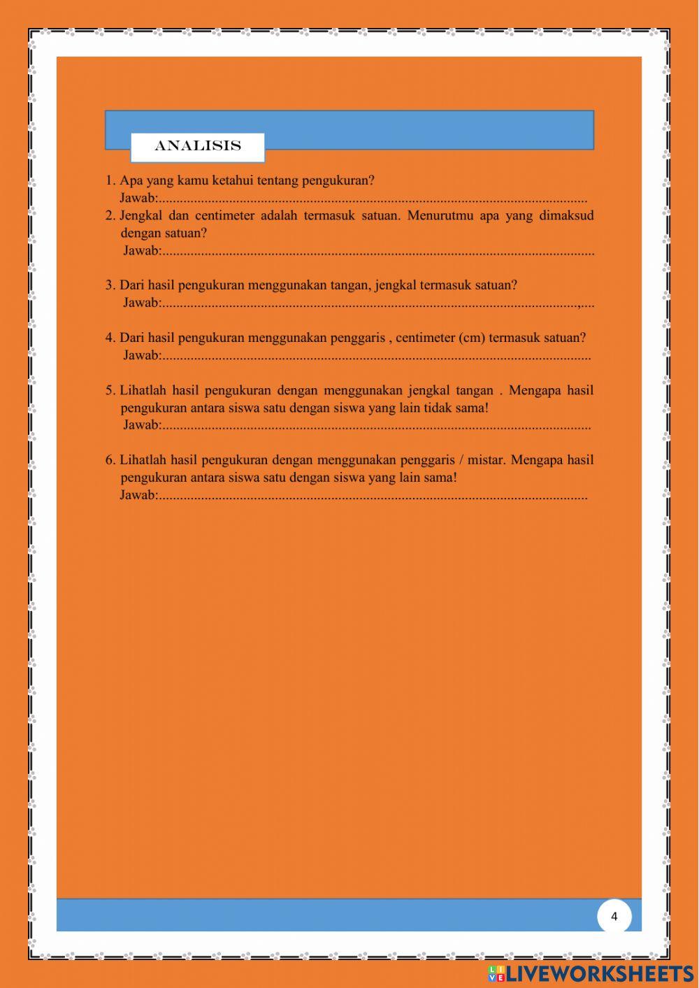 LKPD pengukuran dan alat ukur