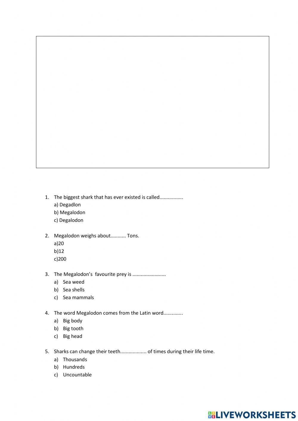 Reading Comprehension