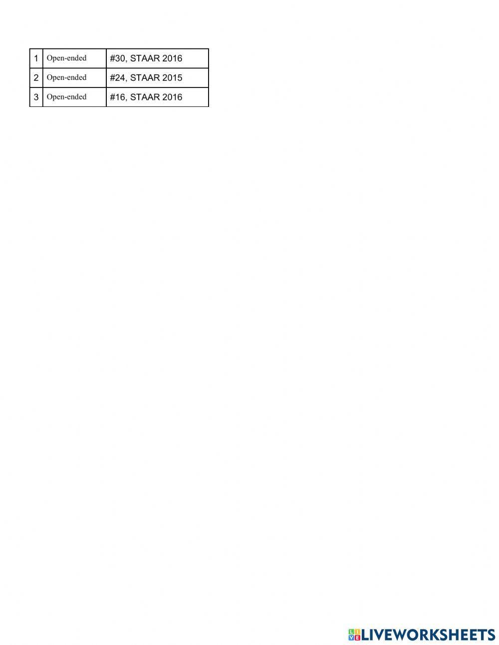 Pretest Informational Text