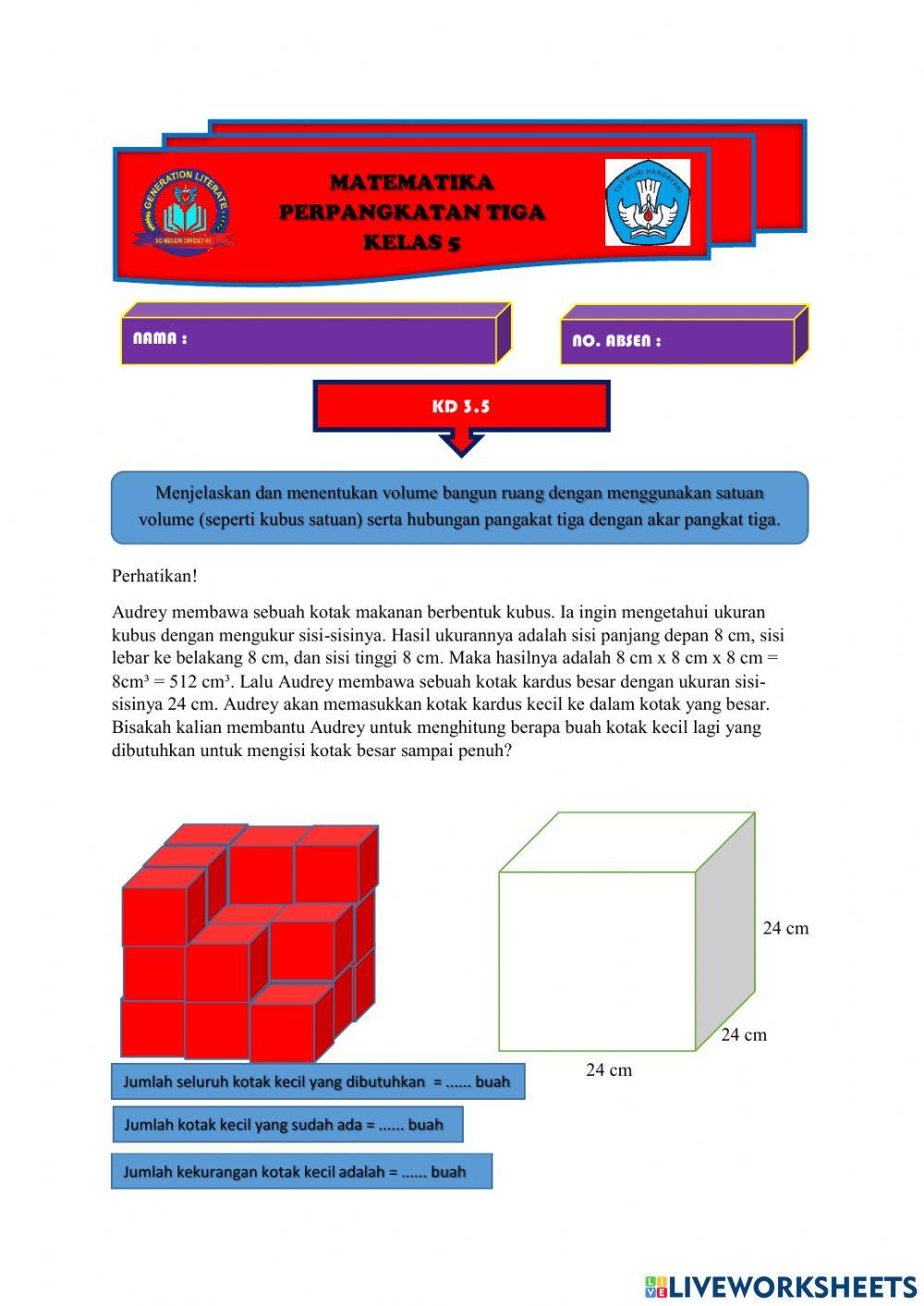 PenilaianHarian Perpangkatan Tiga Kelas 5