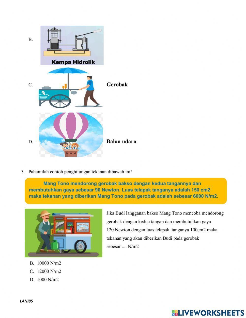 Soal uh akm ipa kelas 8