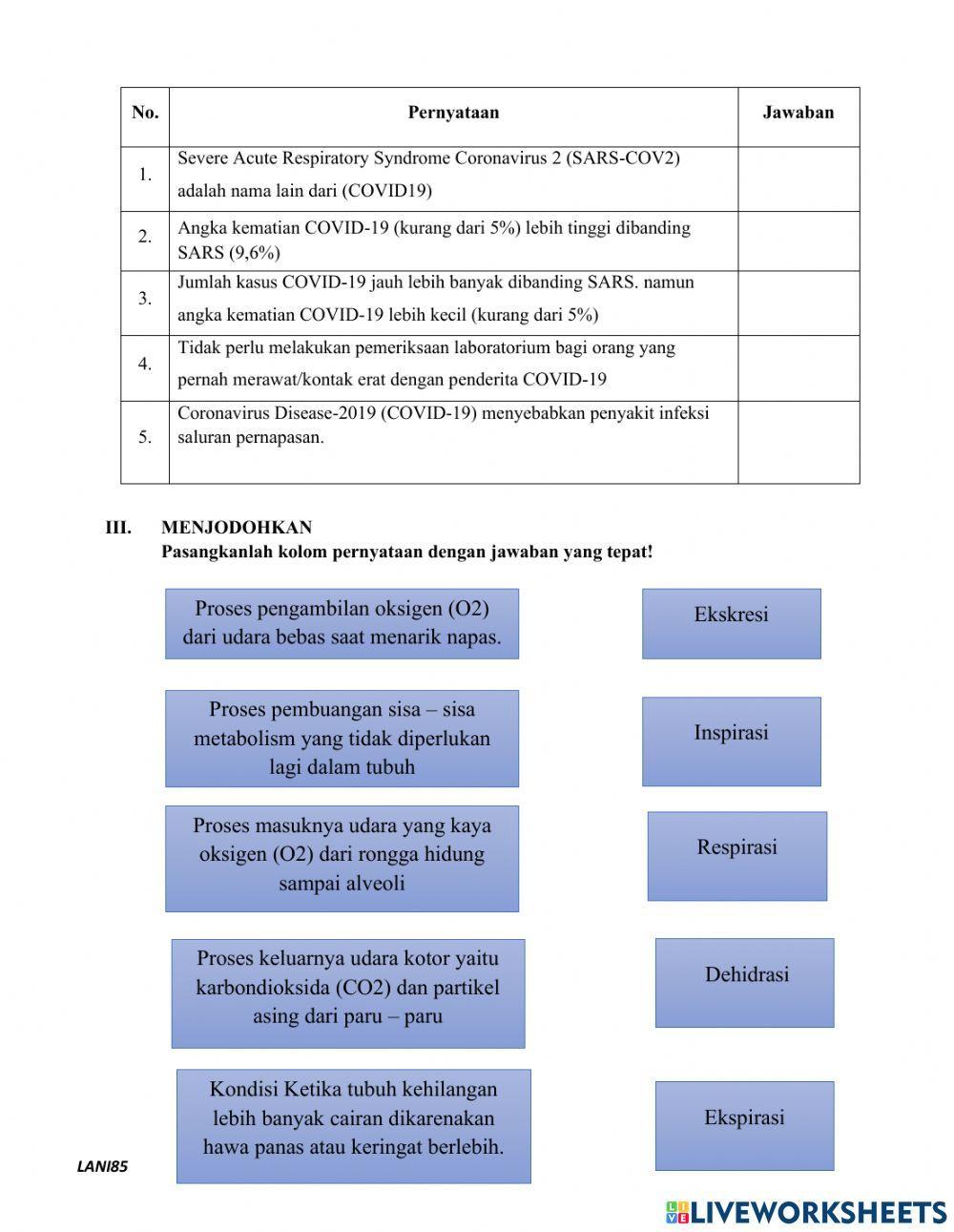 Soal uh akm ipa kelas 8