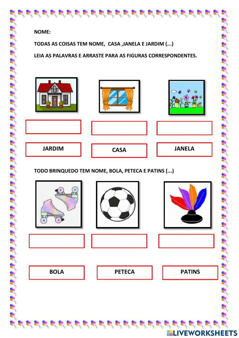 Leitura todas as coisas tem nome