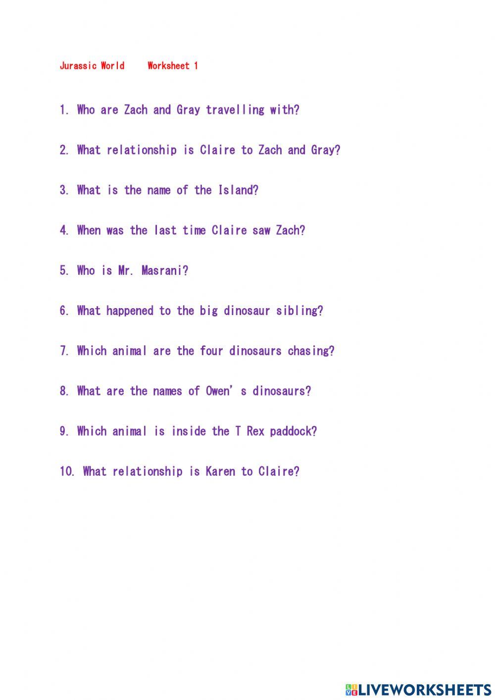 Jurassic Park part 1