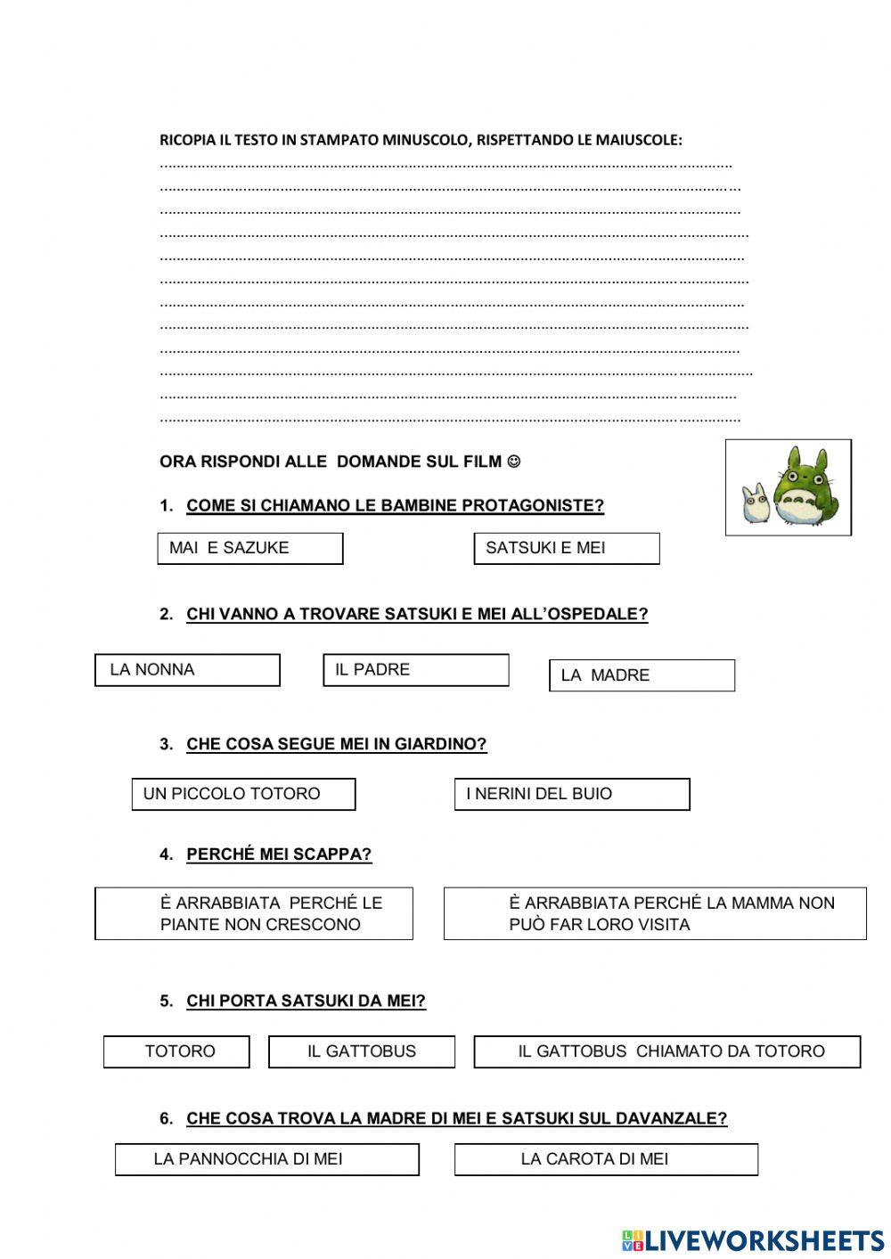 Il mio vicino Totoro