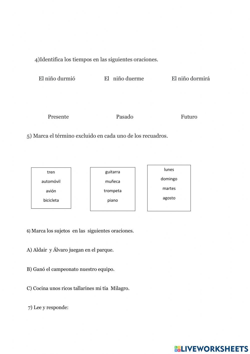 Recuperativo Matemática Marzo1