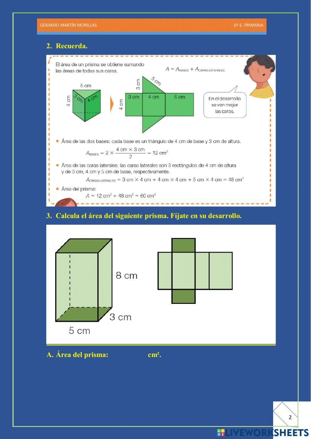 Geometría. Ficha 17.