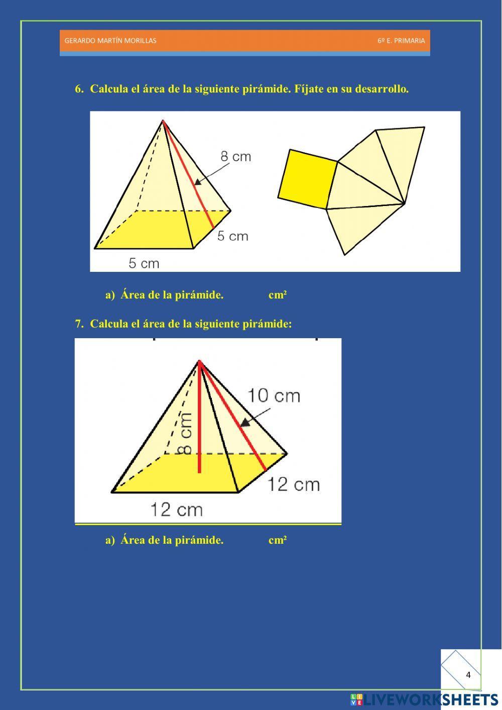 Geometría. Ficha 17.