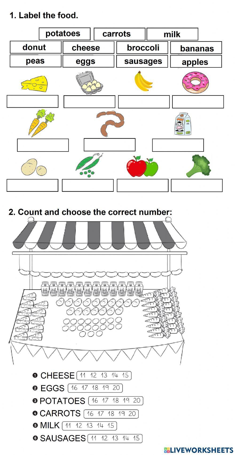 Tiger 1 - Unit 4 - Food II