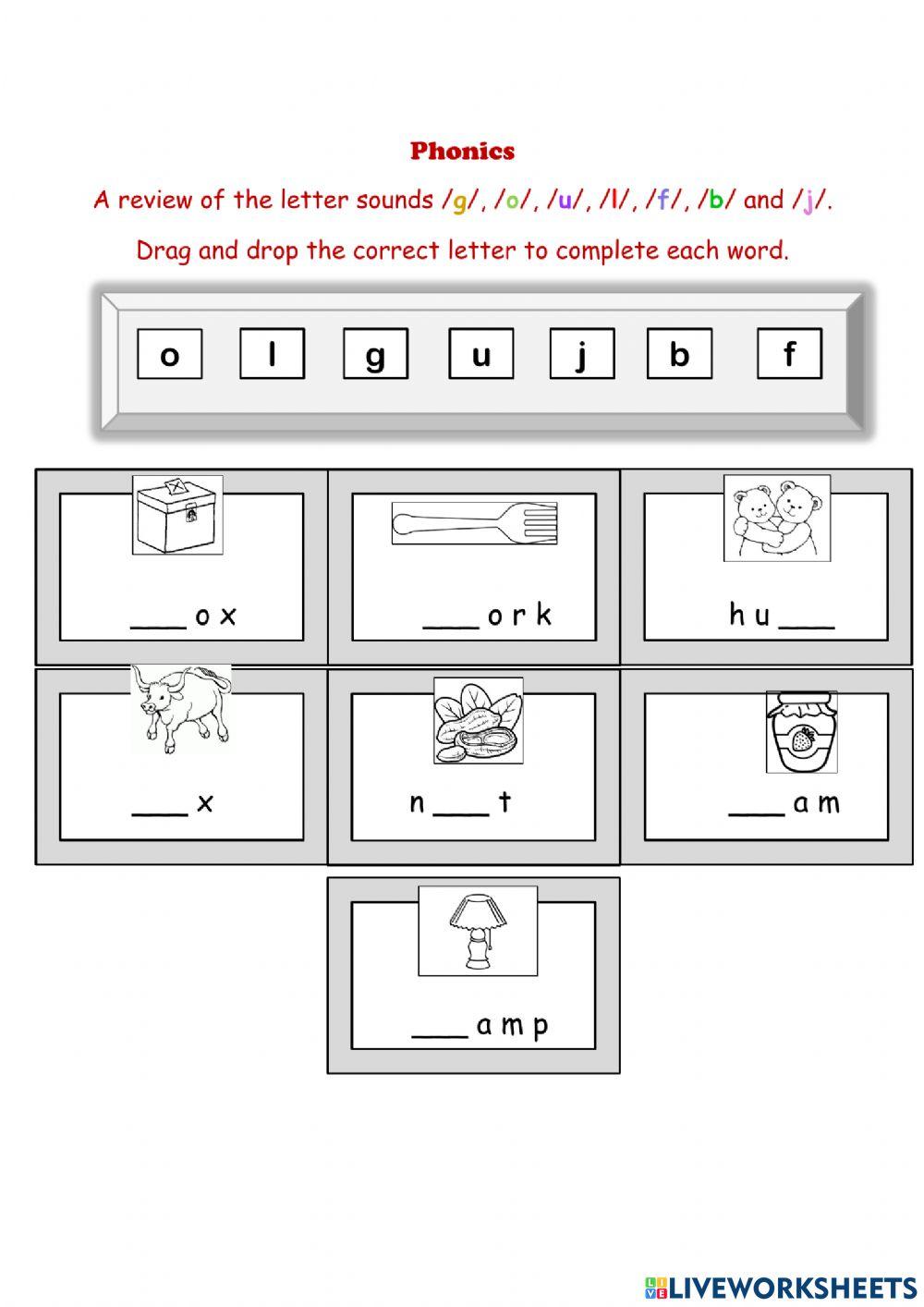 Phonics Review Phonics Review