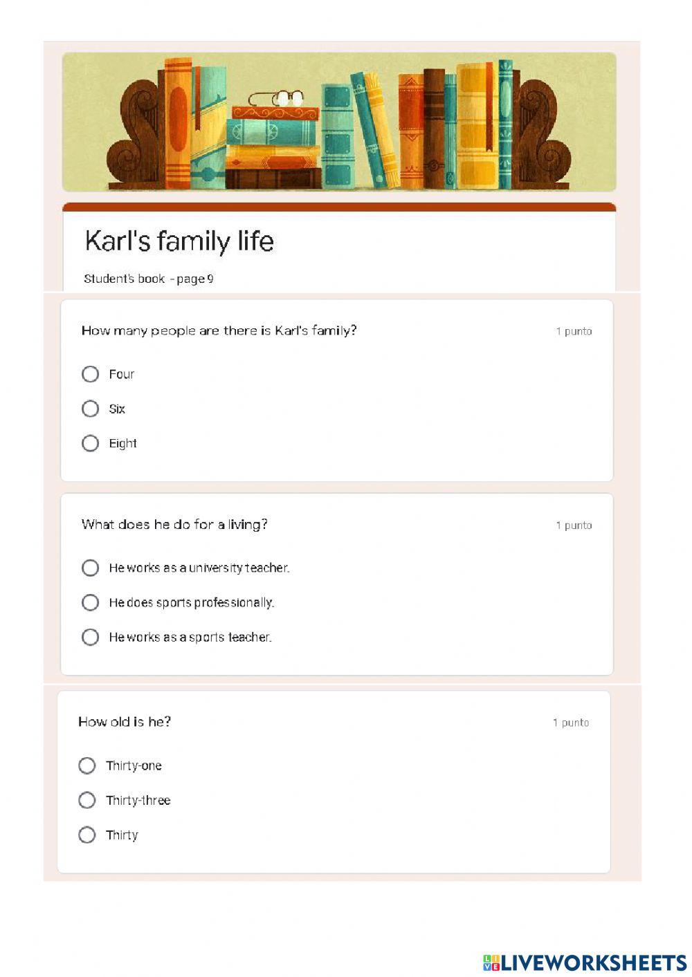 Open World - page 9 - Karl's family