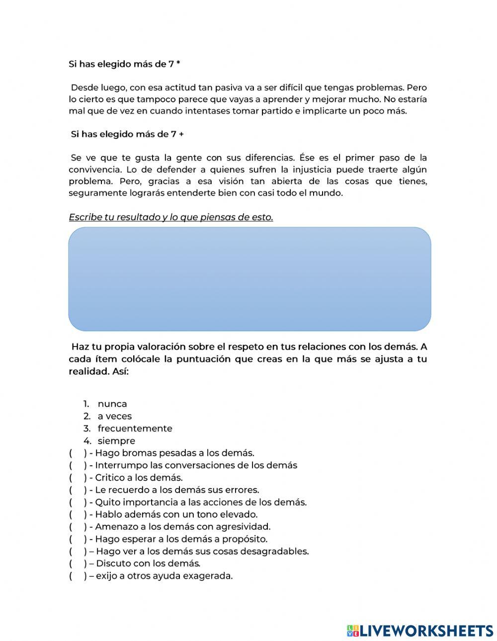 Autonomía y tolerancia