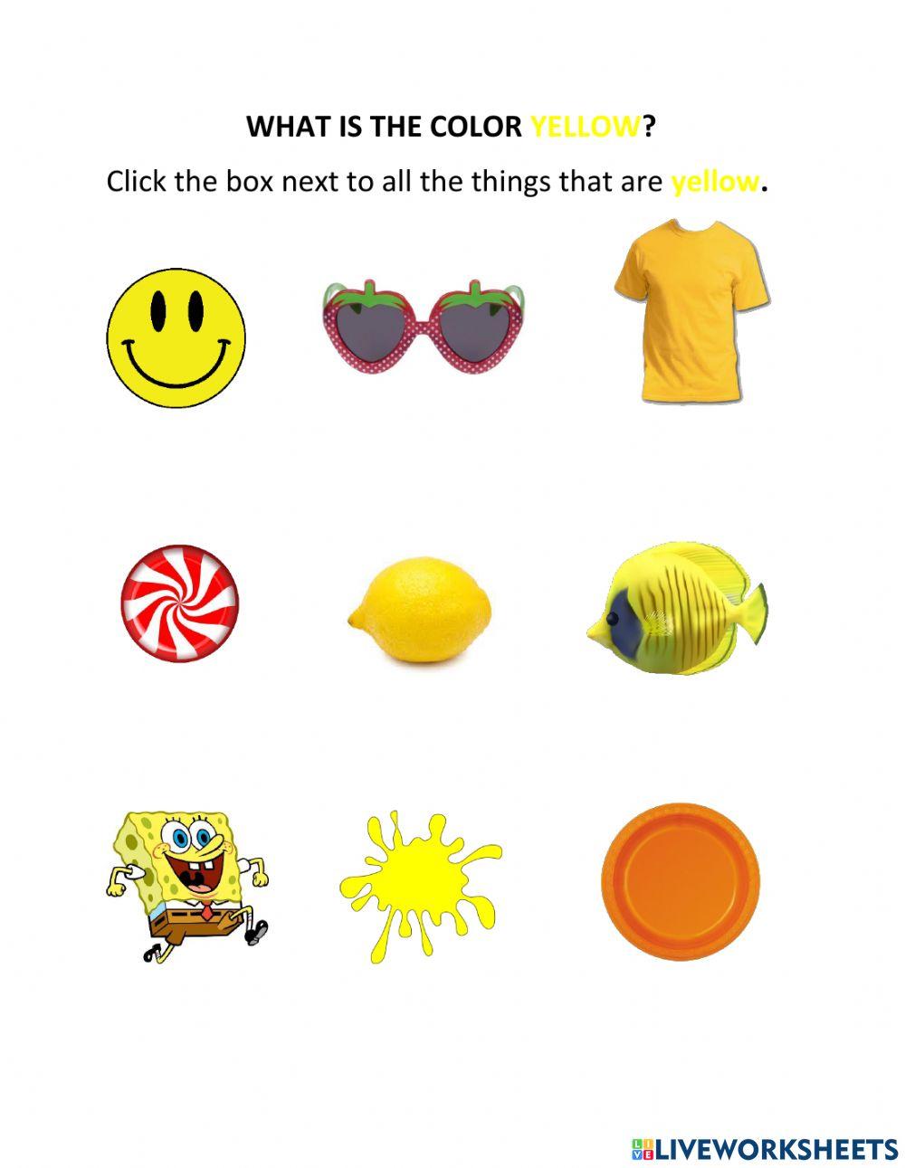 What is the Color Yellow?