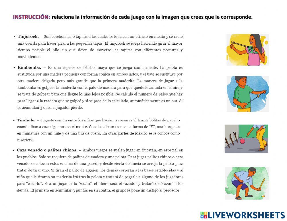 Juegos tradicionales de Yucatan