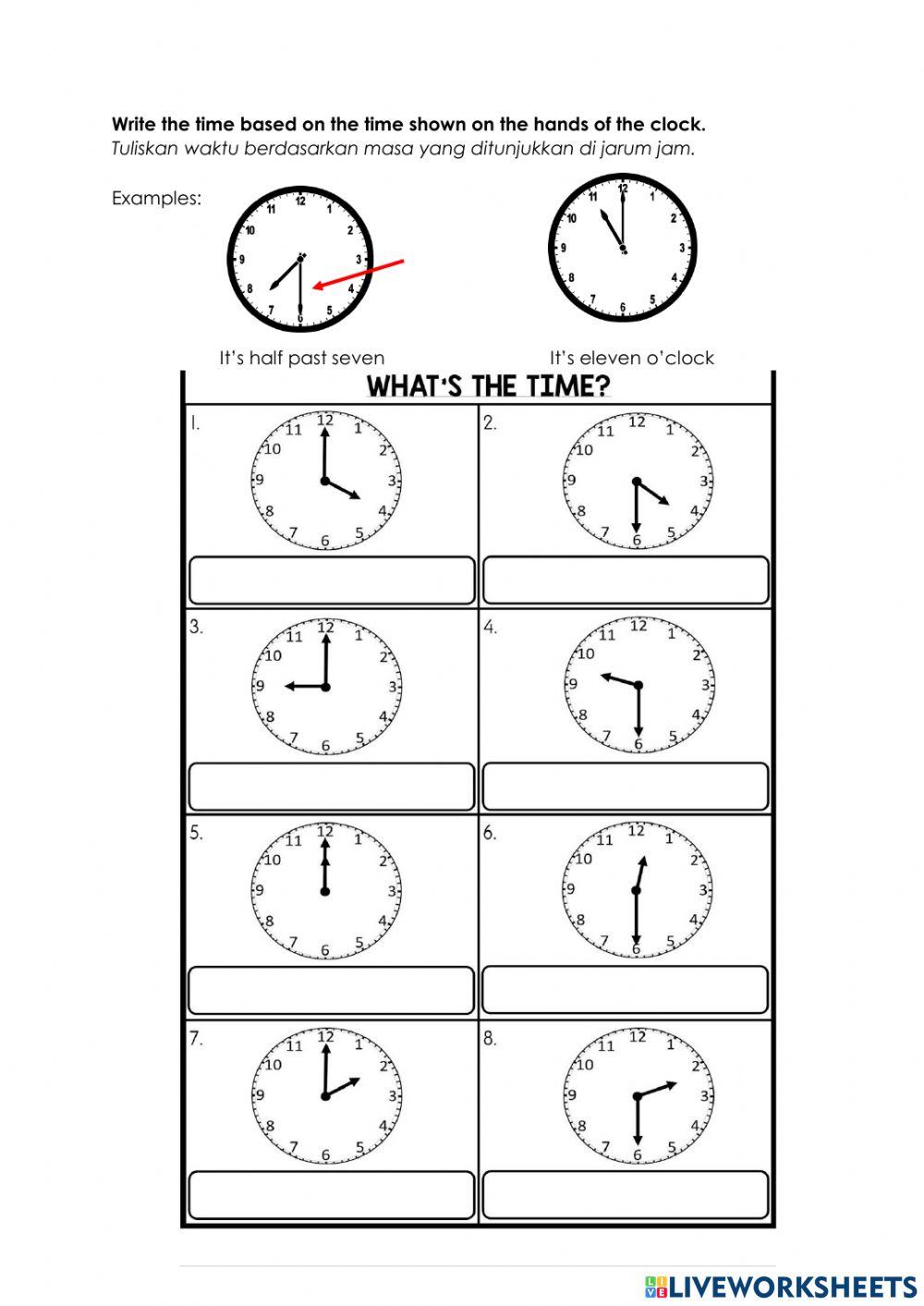 What's the time?