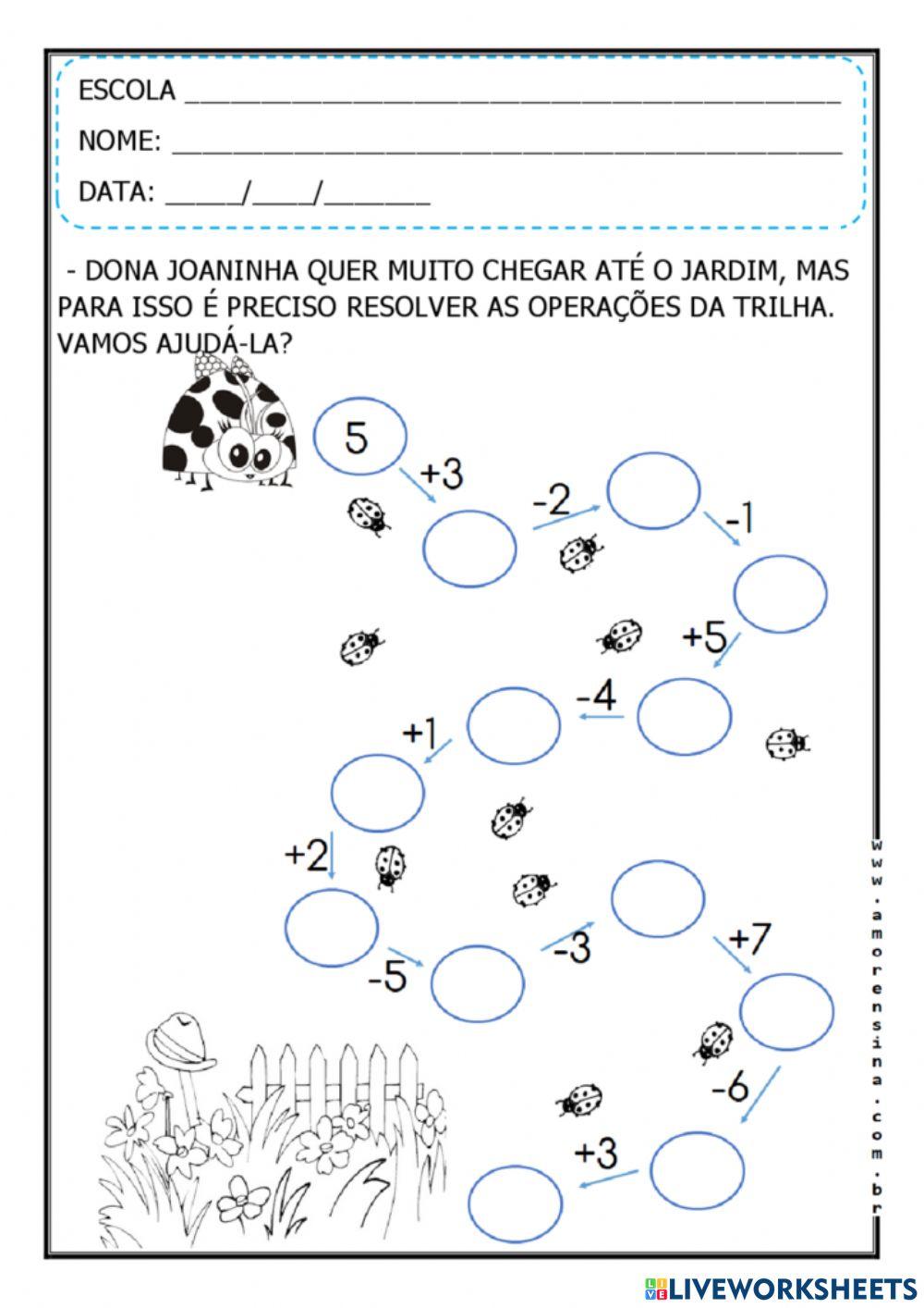 Fatos fundamentais da adição