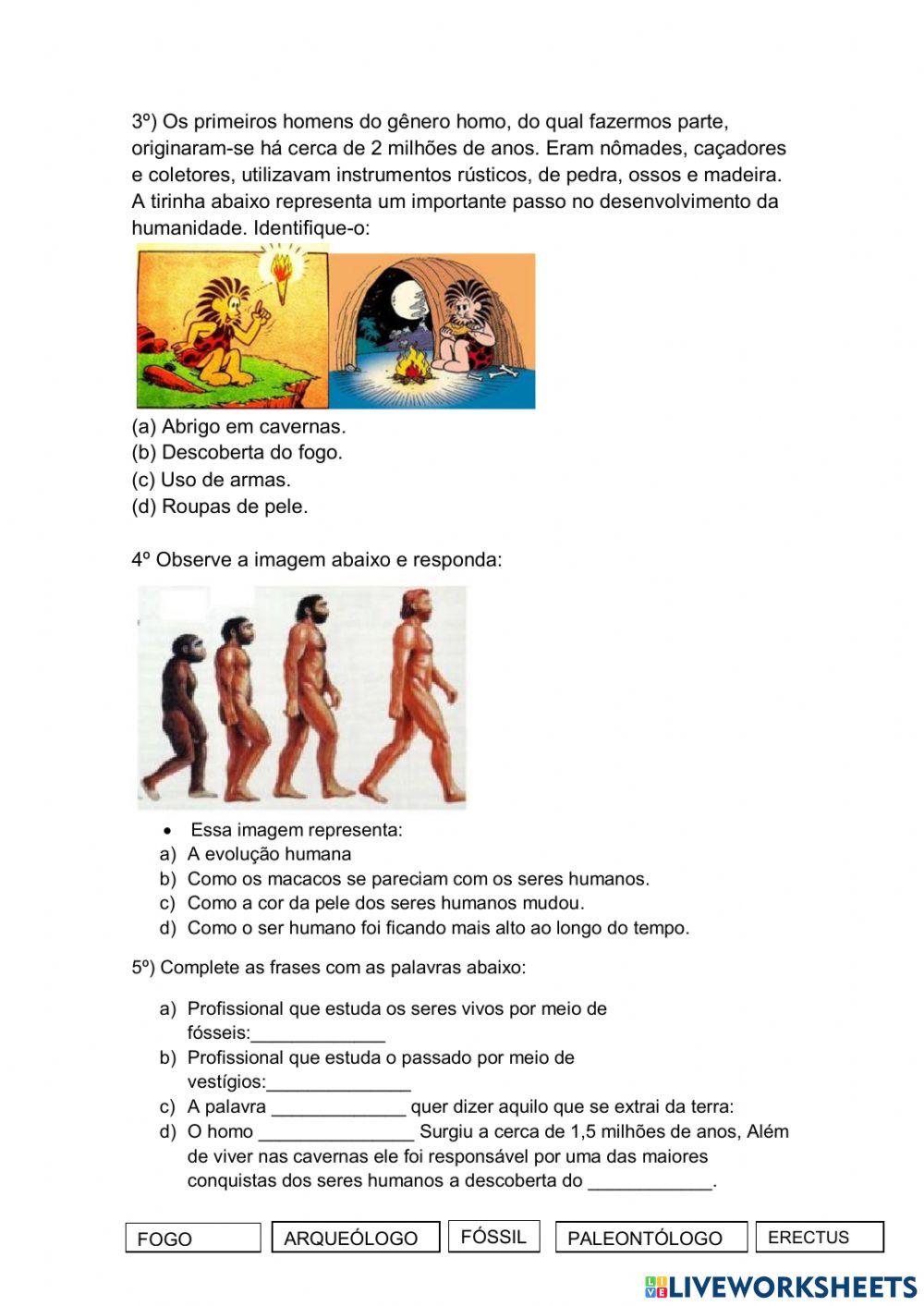 A história antes da escrita