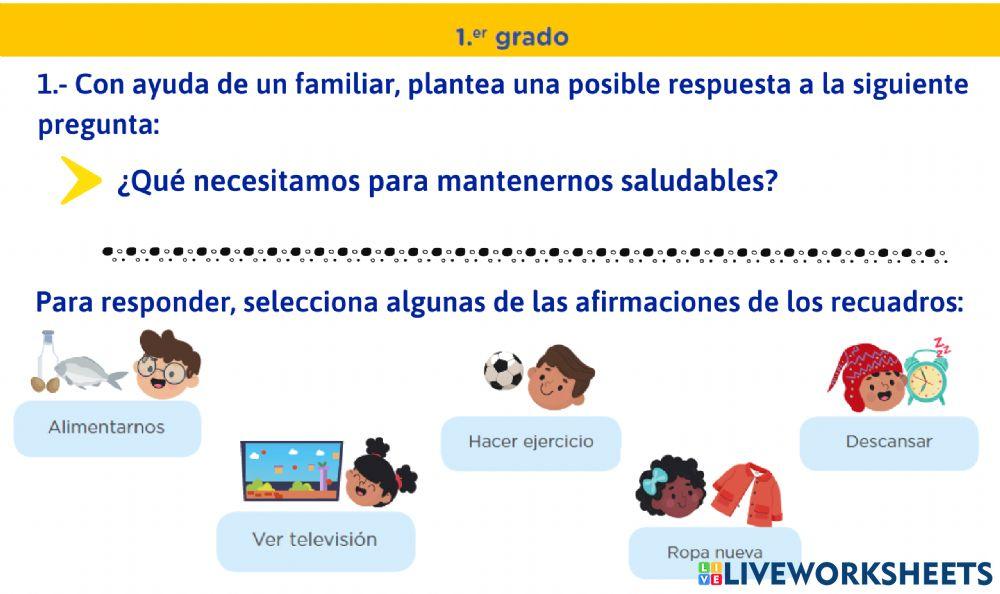 Matenernos saludables