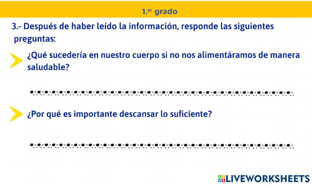 Mantenernos saludables