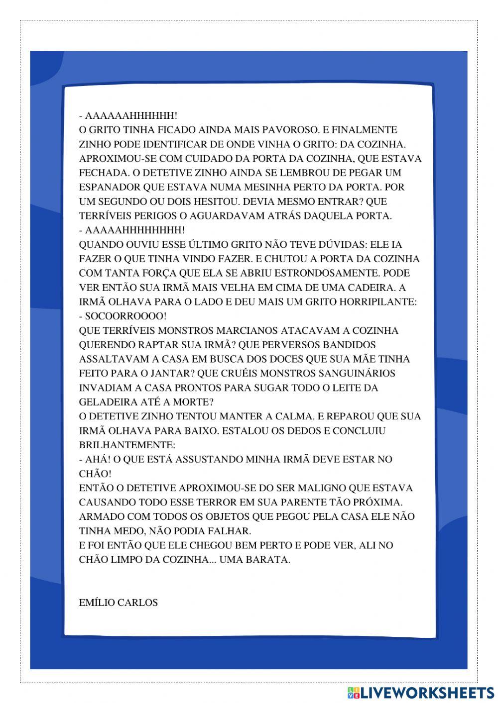 Texto e estudo do texto