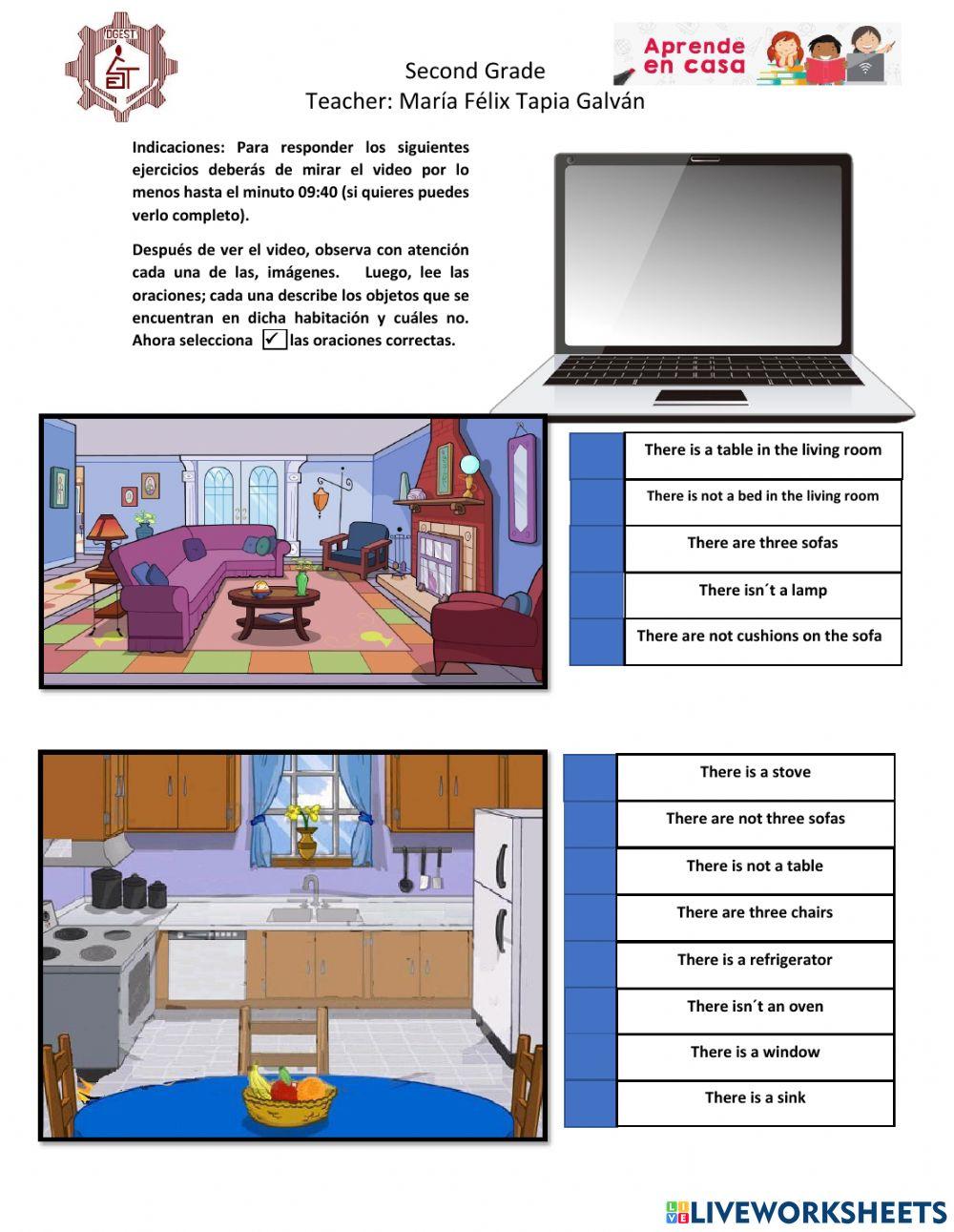 There is, there is not, there are, there are not, is there