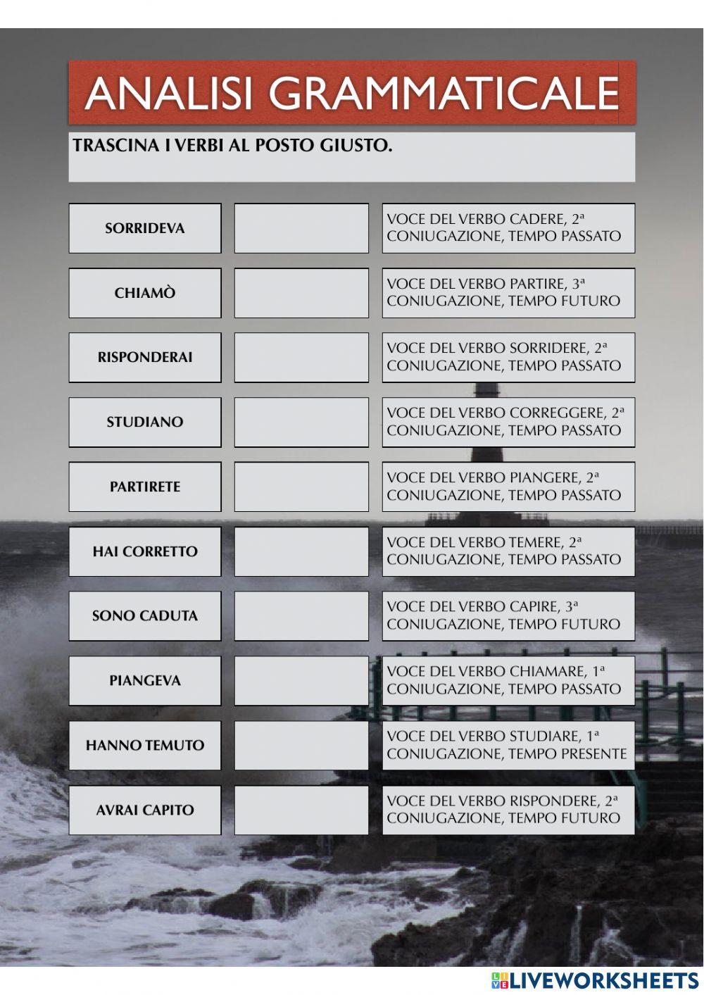 Coniugazione dei verbi 2