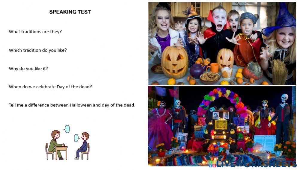 Speaking test 6th Period 2